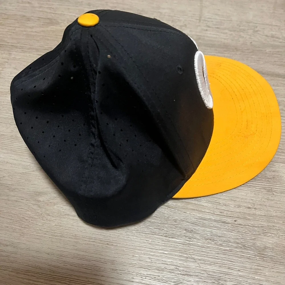 015 O-ONE FIVE NUTRITION Black‎ Yellow Stretch Fit Hat LG-XL Richardson PTS 30